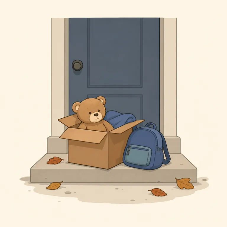 abandonment（放棄・名詞）の覚え方イラスト — この abandonment は、子どもや動物を置き去りにする「遺棄」ではなく、権利・責任・計画などを手放す「放棄」として覚える用法です