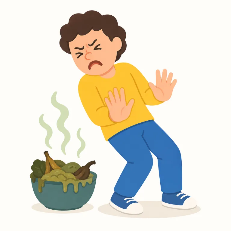 abhor（嫌悪する・動詞）の覚え方イラスト — まず hate を基準に置き、そのさらに上にある強い嫌悪として覚えると残りやすい語です