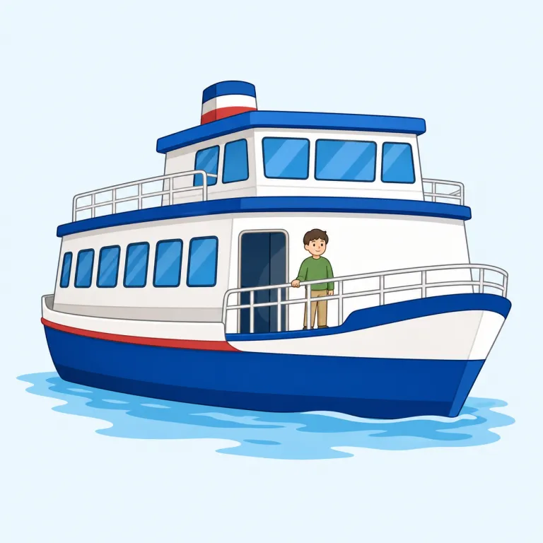 aboard（〜に乗って、〜の中で・前置詞）の覚え方イラスト — board をまず「板」より「乗り込む」の語として押さえると覚えやすいです