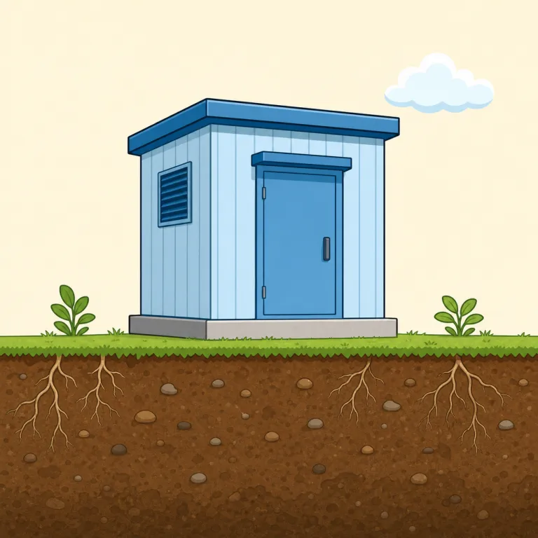 aboveground（地上・形容詞）の覚え方イラスト — above + ground にそのまま分けて覚えるのが最短です