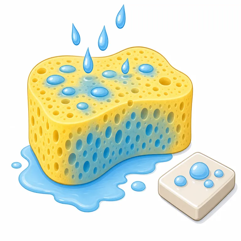 absorptive（吸収性の・形容詞）の覚え方イラスト — absorb（吸収する）→ absorption（吸収）→ absorptive（吸収する性質のある）と語族で並べると定着しやすい