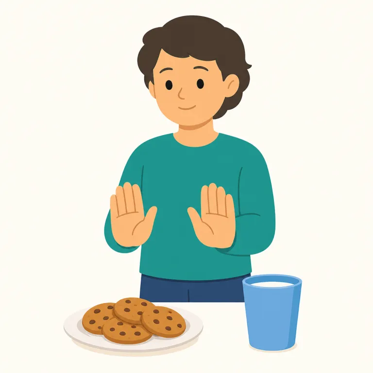 abstain（控える・動詞）の覚え方イラスト — abstain は「参加できるが、あえて一歩引く」と考えると使い分けやすい