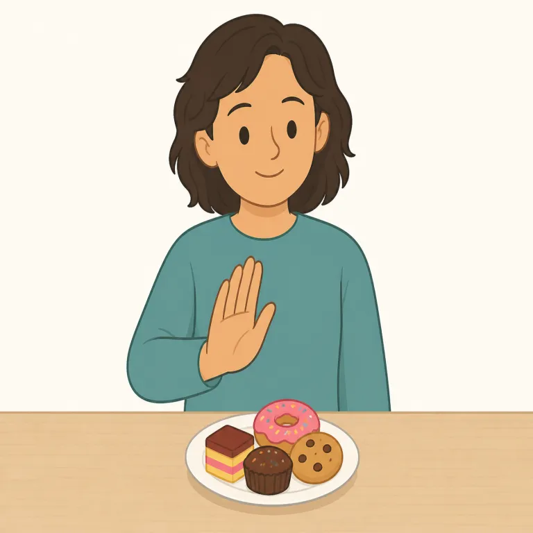 abstain（絶つ・verb）の覚え方イラスト