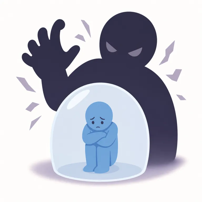 abuse（乱用、悪用・名詞）の覚え方イラスト — このエントリでは abuse を「人への虐待」ではなく、物・制度・権限を悪い形で使う名詞として覚えます