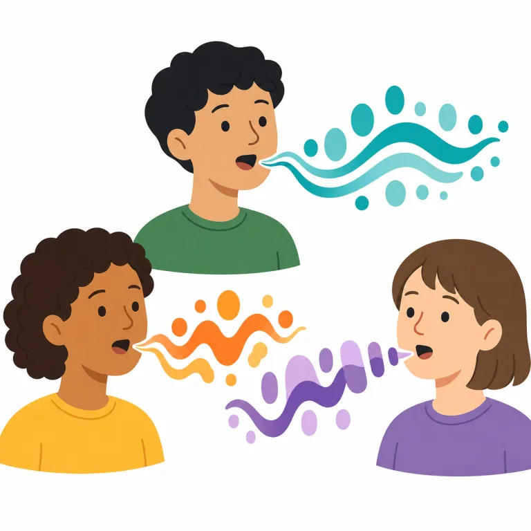 accent（訛り、独特の発音・名詞）の覚え方イラスト — この意味の accent は、人や地域に特有の「発音の癖」として覚える