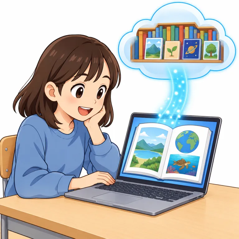 access（利用する、接続する・verb）の覚え方イラスト
