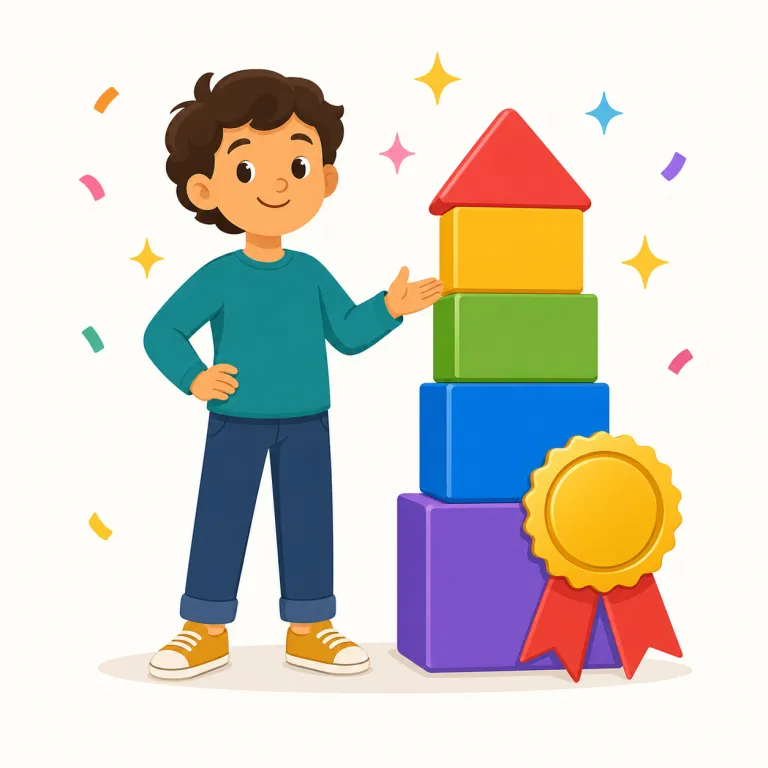 accomplishment（成果、達成したこと・名詞）の覚え方イラスト — accomplishment は、まず accomplish「やり遂げる」に -ment「結果・もの」が付いた形と見れば覚えやすいです