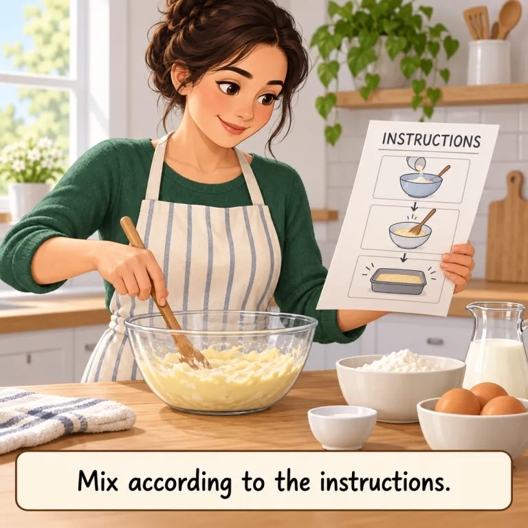 according to（〜に従って・preposition）の覚え方イラスト