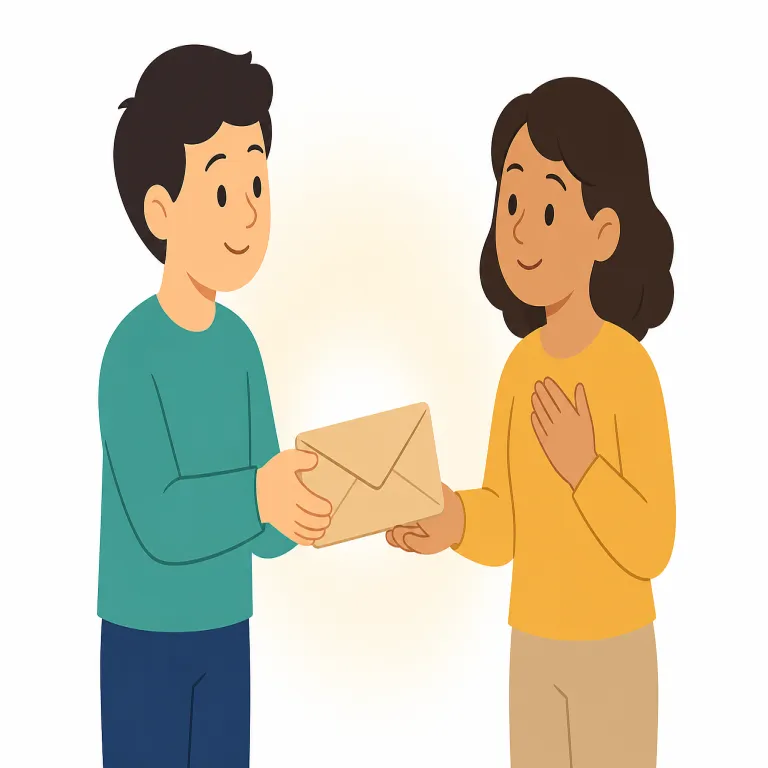 acknowledgementの覚え方イラスト