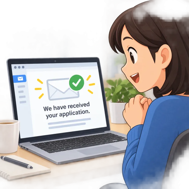 acknowledgement（受領確認・noun）の覚え方イラスト