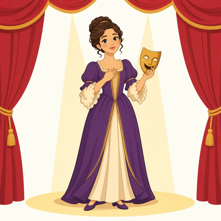actress（女優・名詞）の覚え方イラスト — act が「演じる・行動する」、actor が「俳優」まで知っていれば、actress はそこに女性を表すことが多い -ess が付いた形だと見て覚えると定着しやすいです