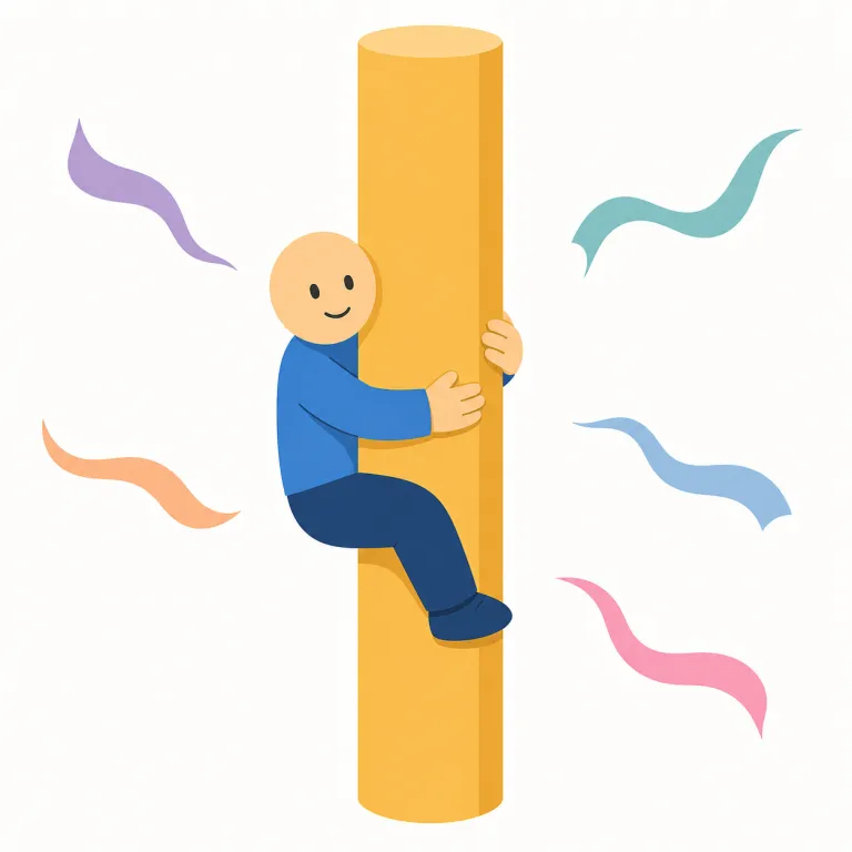 adhereの覚え方イラスト