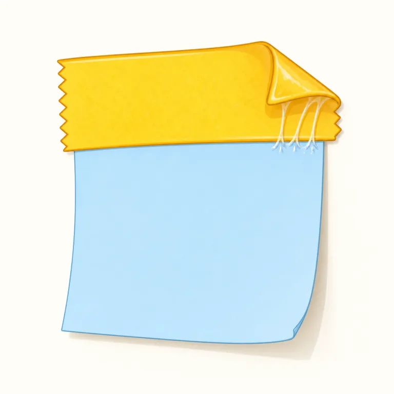 adhesive（接着剤・名詞）の覚え方イラスト — adhesive は、まず adhere「くっつく」を知っていると覚えやすい語です