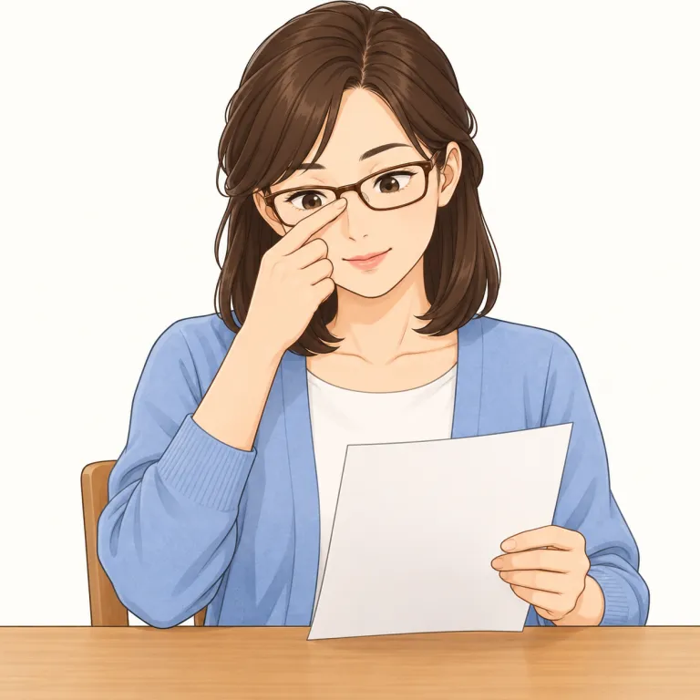 adjust（整える・verb）の覚え方イラスト