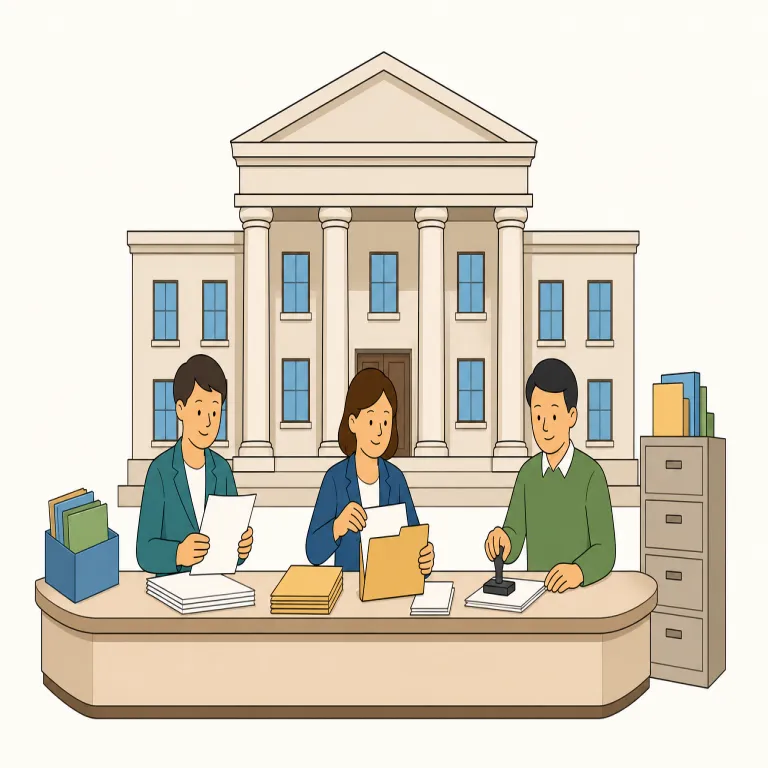 administration（管理・名詞）の覚え方イラスト — admin を知っていれば入口が作れます