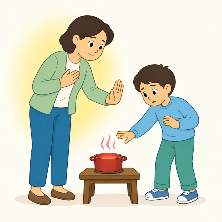 admonish（戒める・動詞）の覚え方イラスト — このエントリでは admonish を「戒める」として覚えます