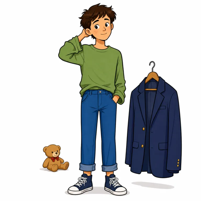 adolescent（思春期の・adjective）の覚え方イラスト