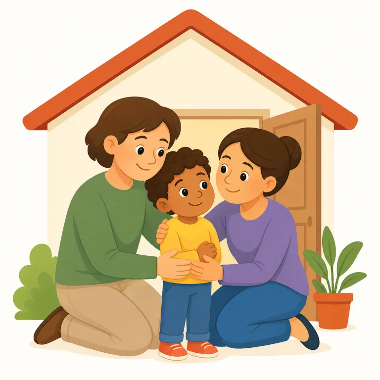 adoptionの覚え方イラスト