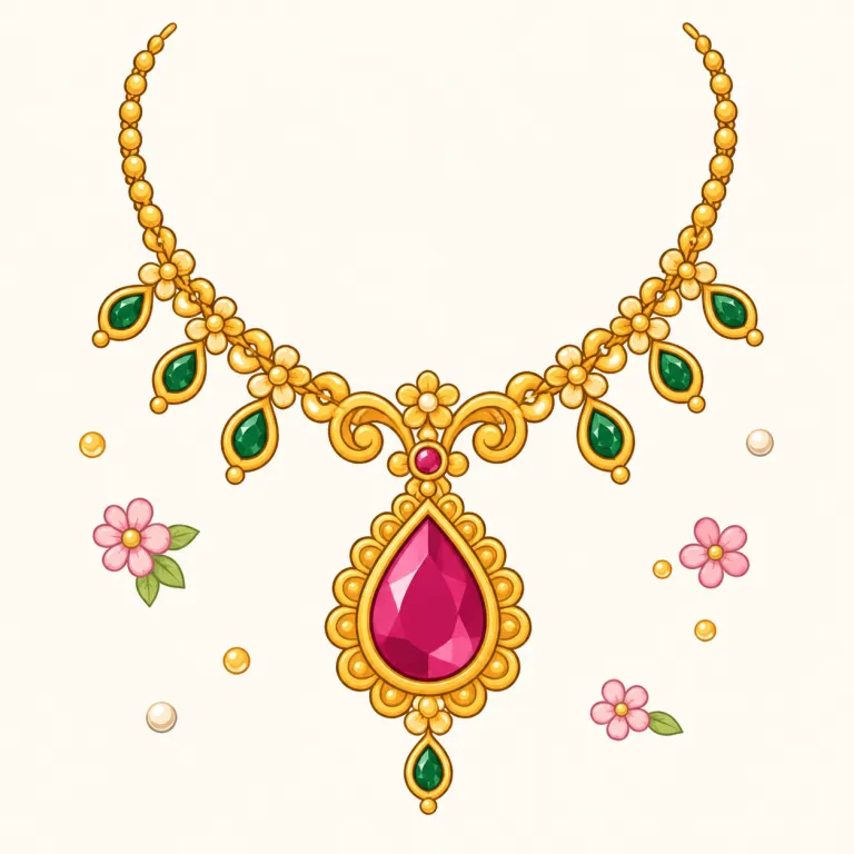 adornment（装飾品・名詞）の覚え方イラスト — adorn を知っていると入りやすい語です
