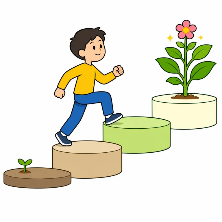 advance（前進、進歩・noun）の覚え方イラスト