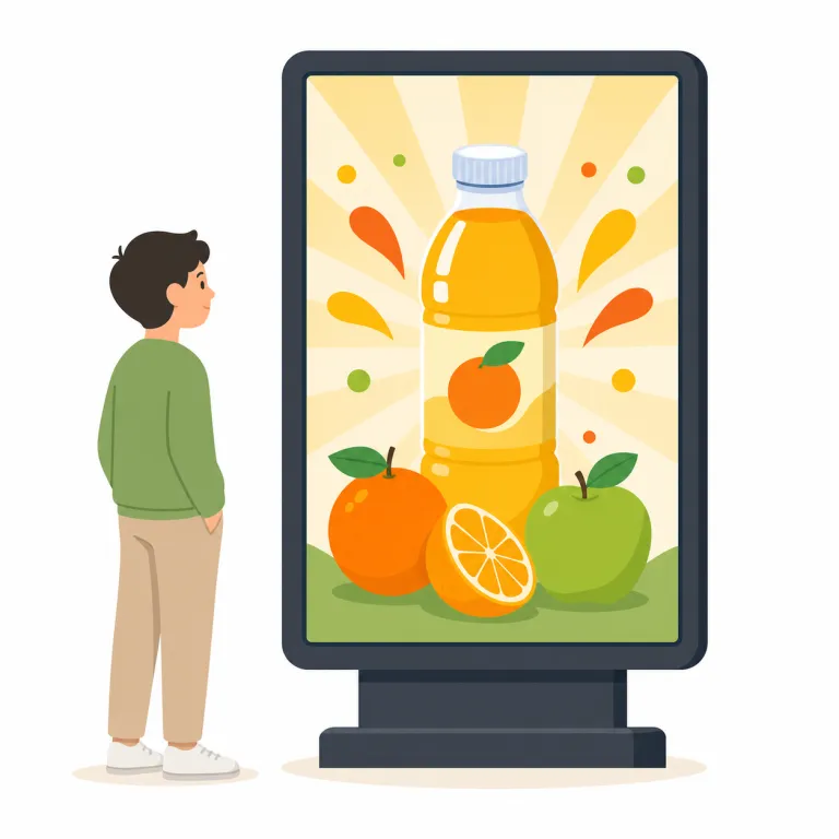 advertisement（広告・名詞）の覚え方イラスト — advertisement は advertise の名詞形で、まず ad「広告」の正式で長い形として覚えると扱いやすい