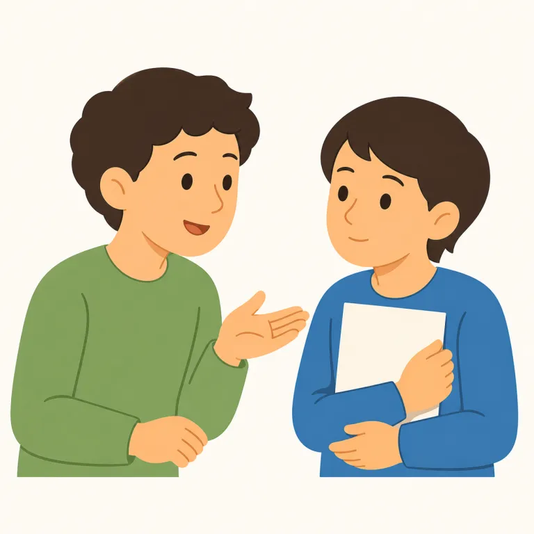 advice（助言、忠告・名詞）の覚え方イラスト — advice は動詞 advise「助言する」とセットで覚えると理解しやすい語です