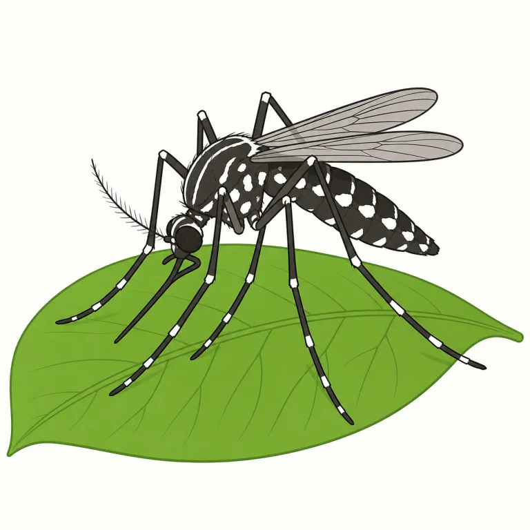 aedes（ヤブカ・noun）の覚え方イラスト