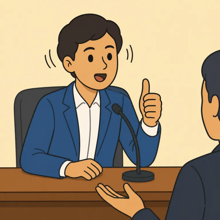 affirmative（肯定の返答・noun）の覚え方イラスト