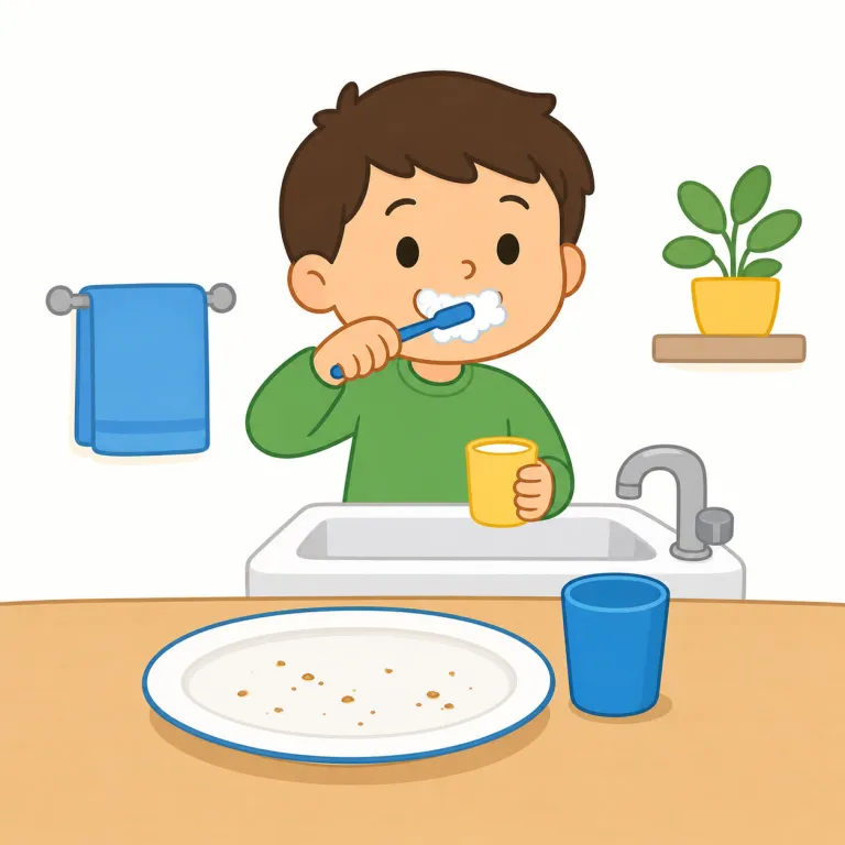 after（〜の後に・前置詞）の覚え方イラスト — 前置詞の after は、後ろに lunch, school, the meeting, six などの名詞・名詞句・時刻を置いて覚えます