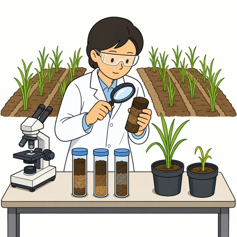 agronomist（農学者・noun）の覚え方イラスト
