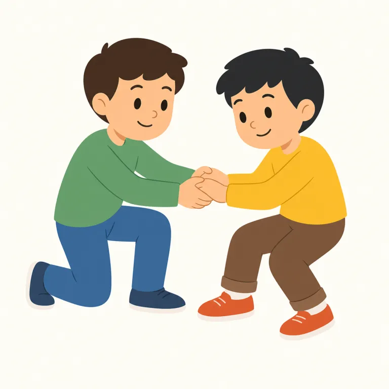 aid（援助・動詞）の覚え方イラスト — aid はまず help のやや硬め版として覚えると残りやすいです