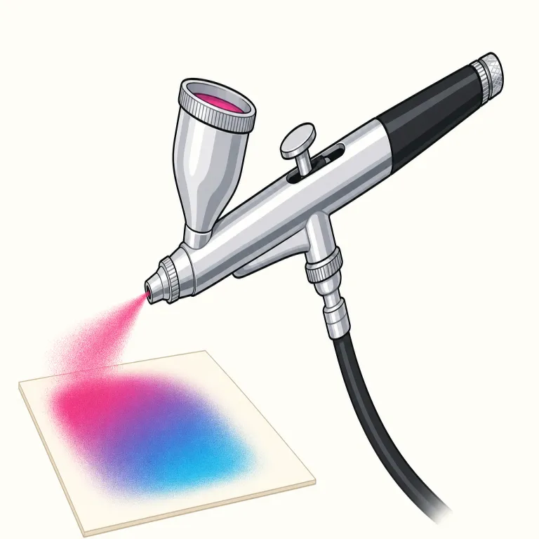 airbrushの覚え方イラスト