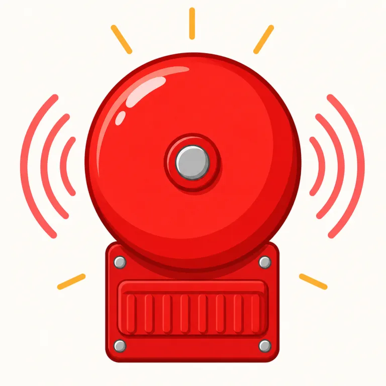 alarm（不安にさせる・動詞）の覚え方イラスト — まず名詞の alarm clock や car alarm を思い出すと覚えやすいです