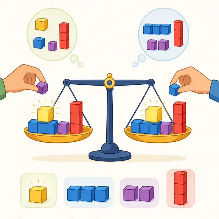 algebraically（代数的に・副詞）の覚え方イラスト — algebraically は algebra（代数）→ algebraic（代数の）→ algebraically（代数的に）と形で覚えると定着しやすいです