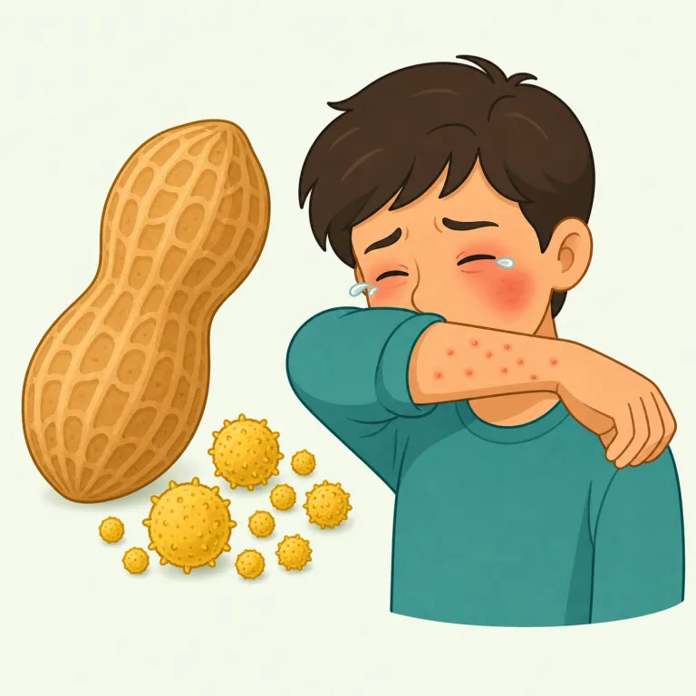 allergen（アレルゲン・名詞）の覚え方イラスト — allergy を知っていれば最初の入口は作れます