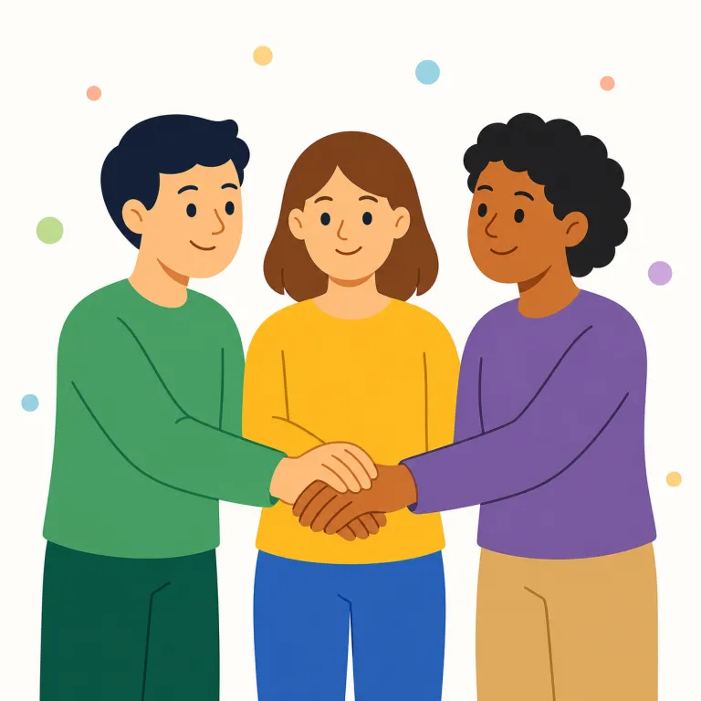 alliance（同盟・名詞）の覚え方イラスト — このエントリの alliance は、会社間の「提携」よりも、国や政治勢力などが共通の敵・目的のために結ぶ「同盟」を表す用法として覚えます