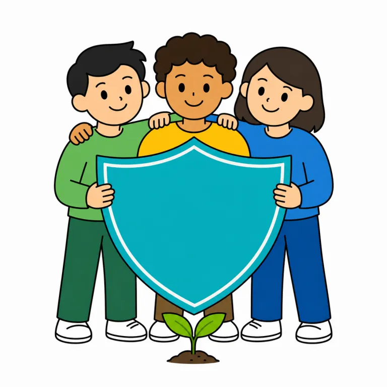allies（味方、協力者・noun）の覚え方イラスト
