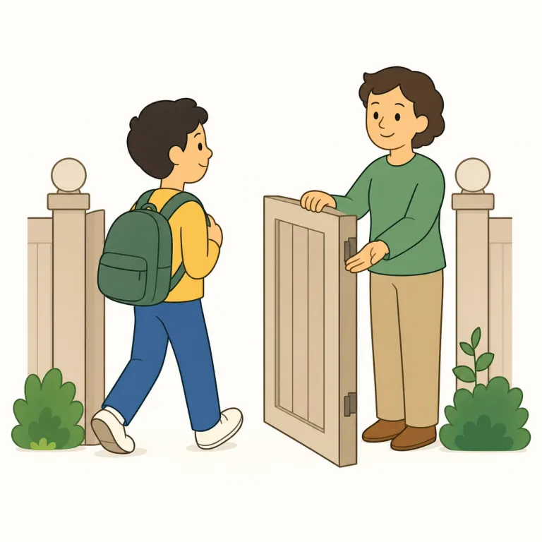 allow（許可する・動詞）の覚え方イラスト — allow は、人や規則が「してよい」と認める意味で覚えます