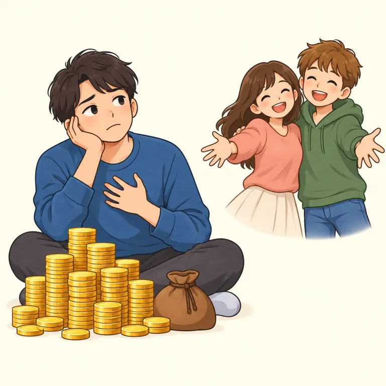 alone（～だけ・adverb）の覚え方イラスト