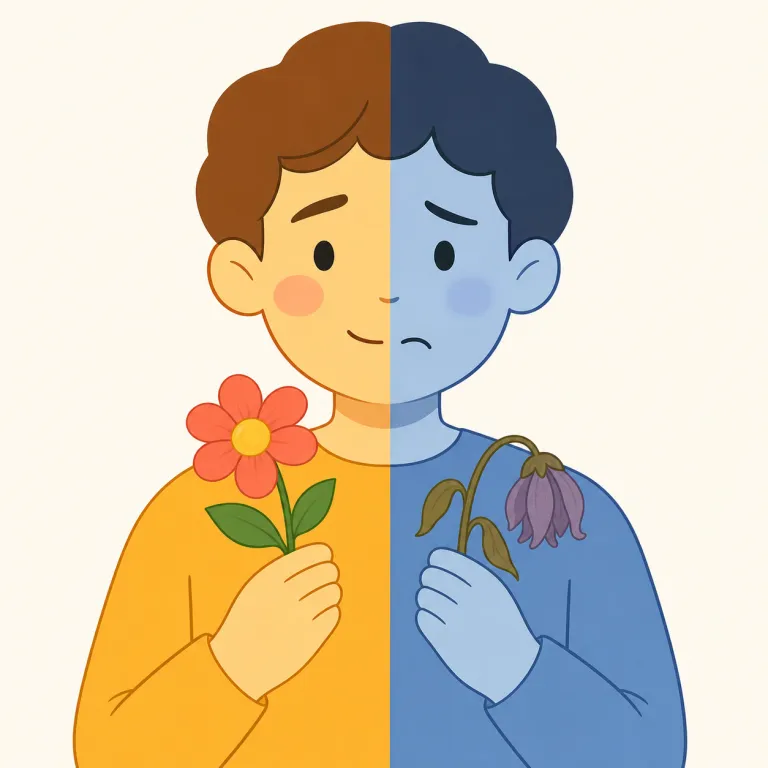 ambivalentの覚え方イラスト