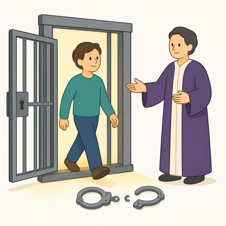 amnesty（恩赦・名詞）の覚え方イラスト — amnesty は「政府が公式にまとめて与える pardon」とセットで覚えると定着しやすい語です