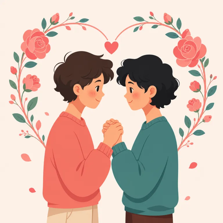amorous（恋愛的な・形容詞）の覚え方イラスト