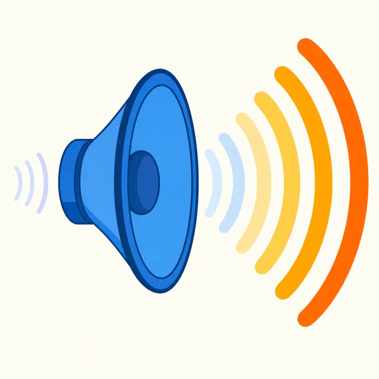 amplify（増幅する・動詞）の覚え方イラスト — amplify を「増幅する」で覚えるときは、音楽の amp / amplifier を出発点にするとよいです