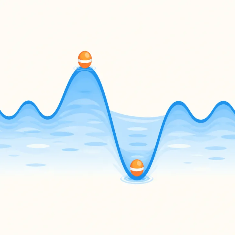 amplitude（振幅・名詞）の覚え方イラスト — ampl- を見たら ample（十分に大きい）, amplify（大きくする）を思い出すとつながります