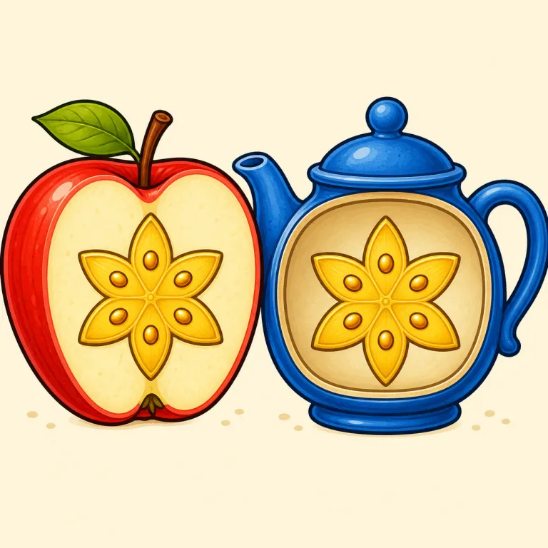 analogy（類似点・noun）の覚え方イラスト