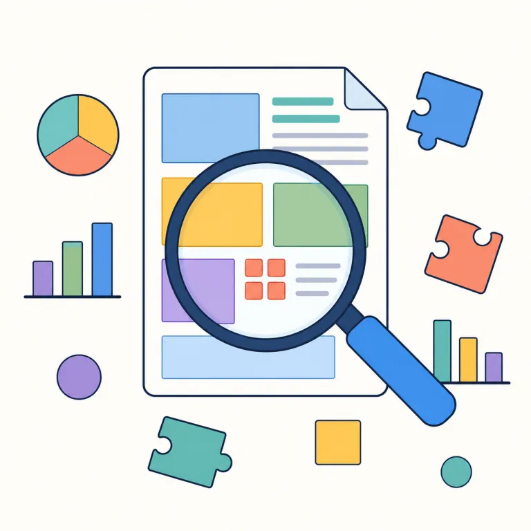analyze（分析する・動詞）の覚え方イラスト — まず名詞の analysis を知っていると analyze はその動詞版だと覚えやすいです