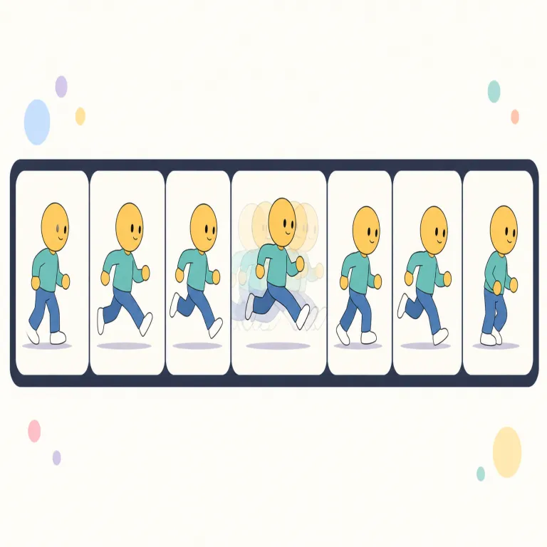 animation（アニメーション・名詞）の覚え方イラスト