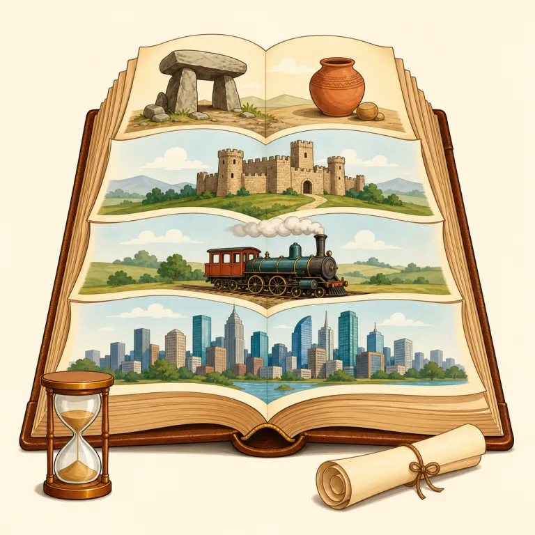 annals（年代記・名詞）の覚え方イラスト — annual（毎年の）を知っていると、annals は「年ごとに積み上がる記録」とつかみやすい
