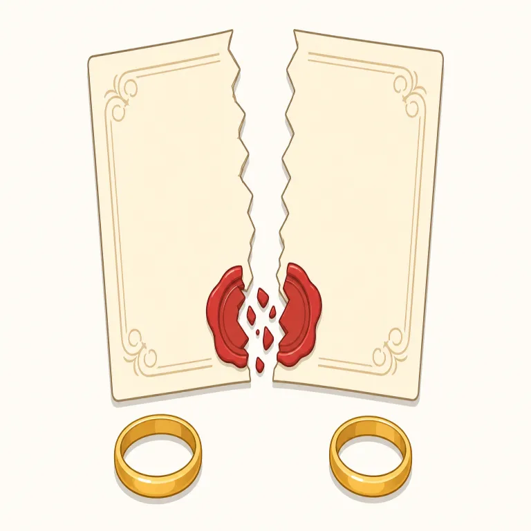 annulment（無効・noun）の覚え方イラスト