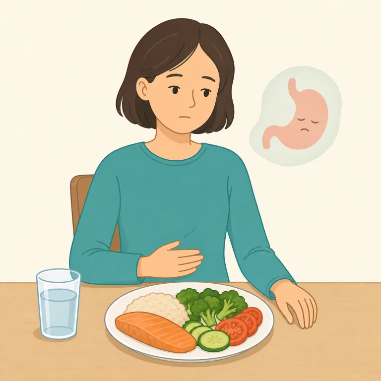 anorexia（食欲不振・noun）の覚え方イラスト
